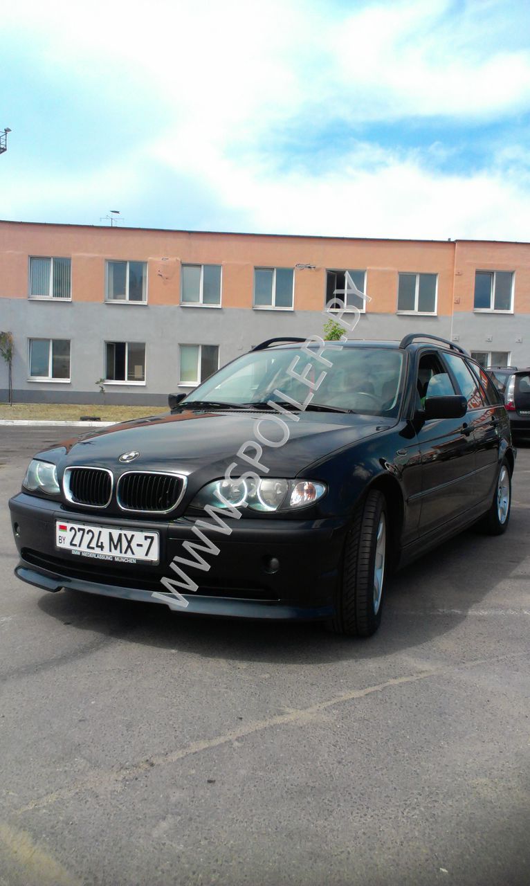 Накладка на передний бампер для BMW E46 после 2001г.