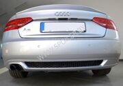 Накладка на задний бампер для Audi A5 купе/кабриолет до 2011г.