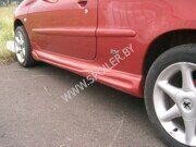 Пороги для Peugeot 206