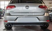Накладка на задний бампер для Volkswagen Golf VII после 2017г.