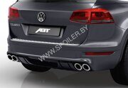 Накладка на задний бампер для Volkswagen Touareg(II) до 2018г.
