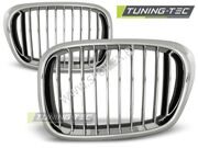 Решетки радиаторные для BMW E39 (хромированные)