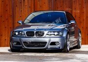 Накладки на передний бампер  для BMW E46 M tech