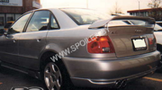 Накладка на задний бампер для Audi A4(B5) до 1998г.