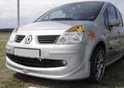 Накладка на передний бампер для Renault Modus до 2007г.