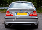 Накладка на задний бампер  для BMW E46 M tech седан