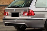 Накладка на задний бампер для BMW E39 M-paket универсал