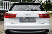 Накладка на задний бампер для Audi A6(C7) до 2014г. универсал